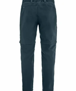 Clearance Fjällräven Men's Abisko Hybrid Trail Trousers Zip-Off Navy