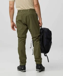 Clearance Fjällräven Men's Abisko Hybrid Trail Trousers Zip-Off Navy