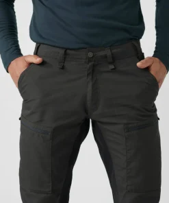 Outlet Fjällräven Men's Abisko Lite Trekking Trousers Dark Grey