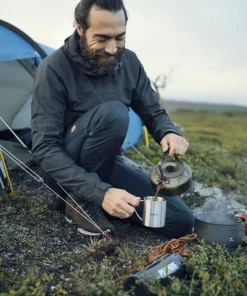Outlet Fjällräven Men's Abisko Lite Trekking Trousers Dark Grey