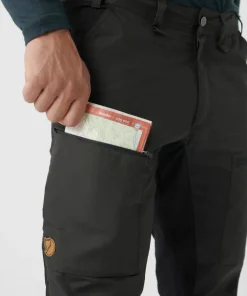 Outlet Fjällräven Men's Abisko Lite Trekking Trousers Dark Grey