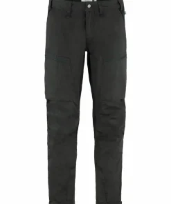 Clearance Fjällräven Men's Abisko Lite Trekking Trousers Dark Grey
