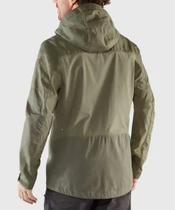 New Fjällräven Men's Abisko Lite Trekking Jacket Dark Grey/Black Dark Grey-Black