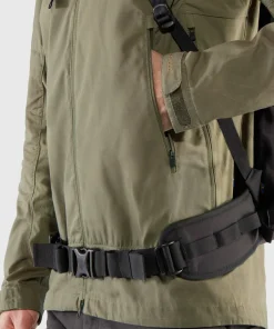 New Fjällräven Men's Abisko Lite Trekking Jacket Dark Grey/Black Dark Grey-Black