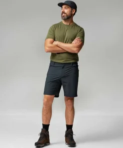 Outlet Fjällräven Men's Abisko Trail Stretch Shorts Dark Grey