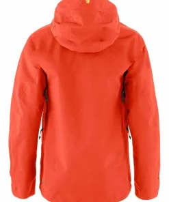 Outlet Fjällräven Men's Bergtagen GORE-TEX Pro Jacket Flame Orange
