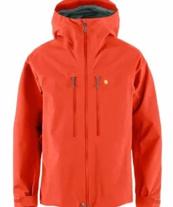 Outlet Fjällräven Men's Bergtagen GORE-TEX Pro Jacket Flame Orange