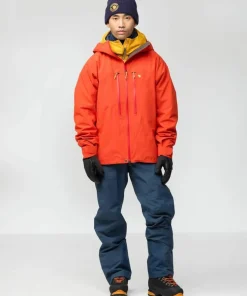 Outlet Fjällräven Men's Bergtagen GORE-TEX Pro Jacket Flame Orange