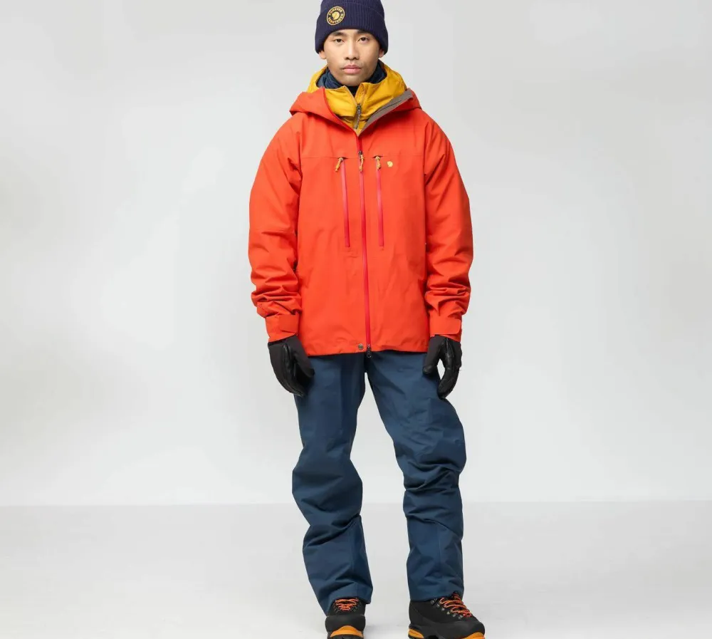 Outlet Fjällräven Men's Bergtagen GORE-TEX Pro Jacket Flame Orange