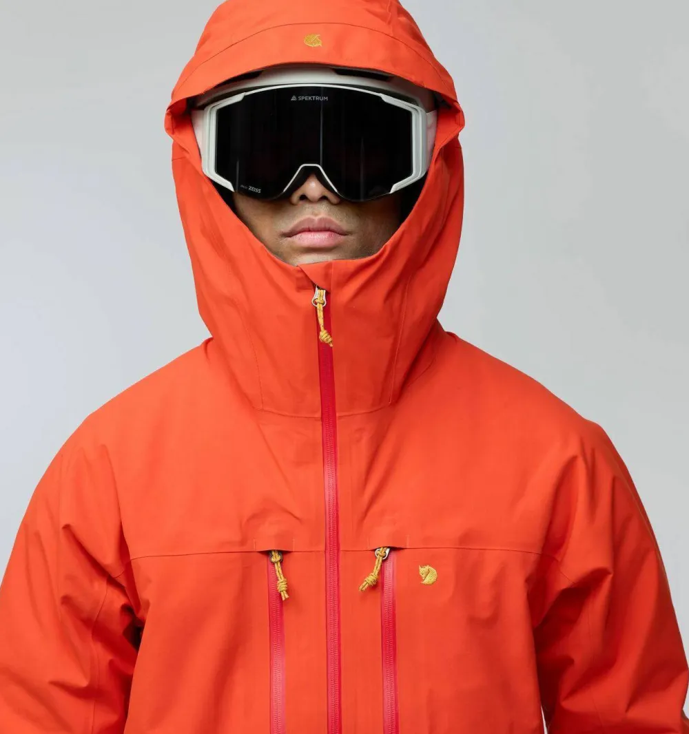 Outlet Fjällräven Men's Bergtagen GORE-TEX Pro Jacket Flame Orange
