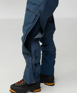 Outlet Fjällräven Men's Bergtagen GORE-TEX Pro Trousers Mountain Blue