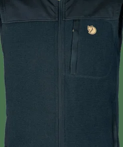 Online Fjällräven Men's Buck Fleece Vest Dark Navy