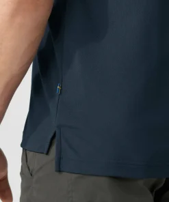 New Fjällräven Men's Crowley Pique Shirt Fossil