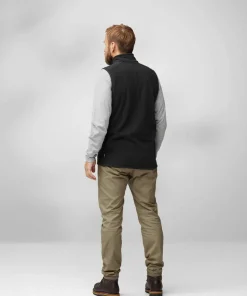 Hot Fjällräven Men's Övik Lite Fleece Vest Black