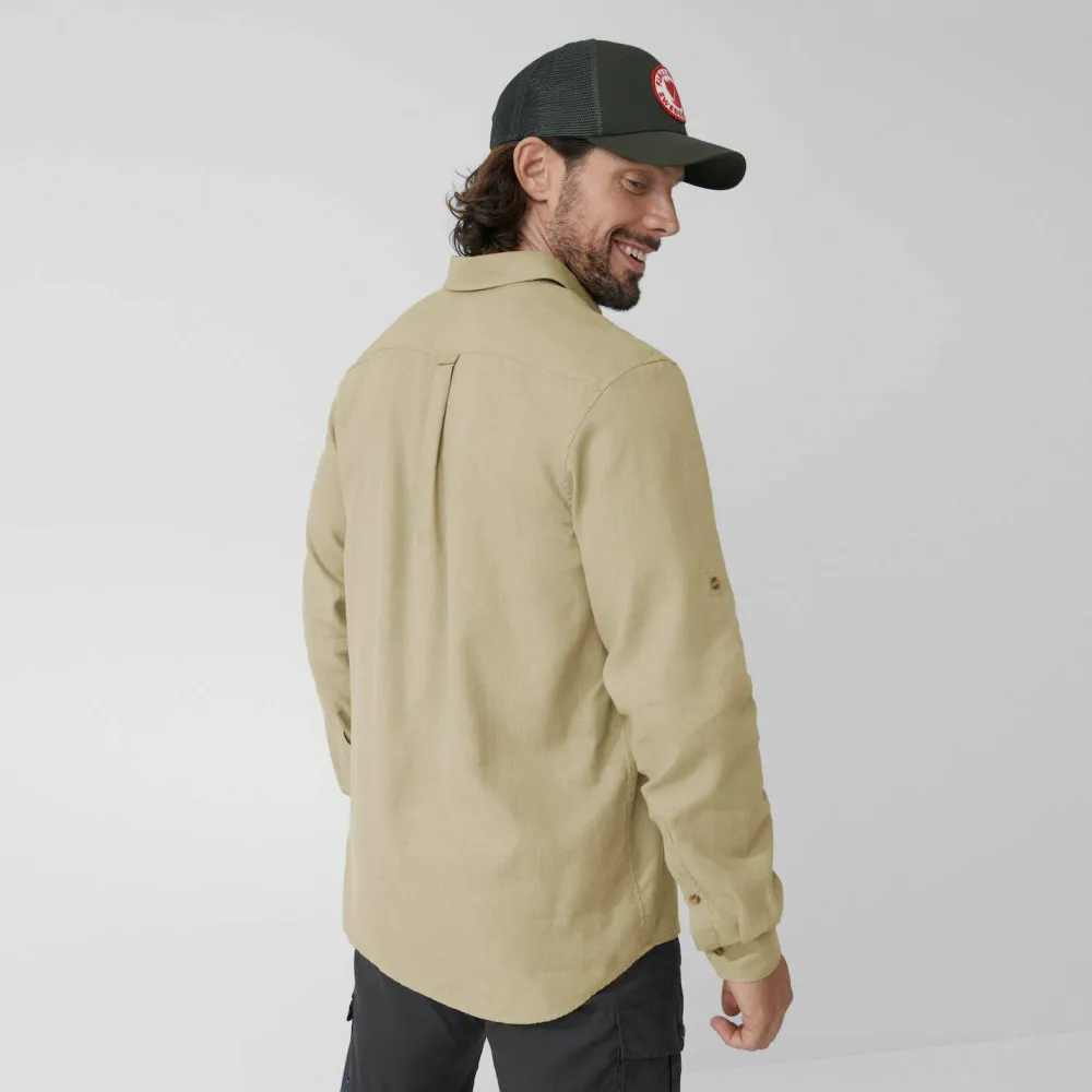 Online Fjällräven Men's Övik Travel Long Sleeved Shirt Green