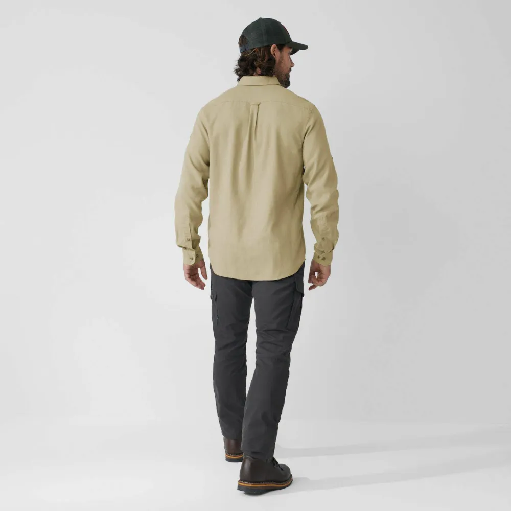 Online Fjällräven Men's Övik Travel Long Sleeved Shirt Green