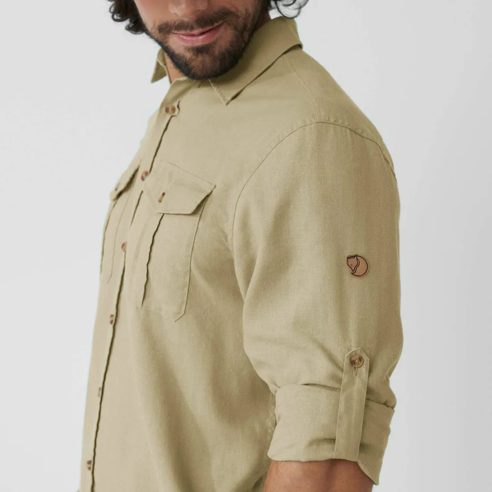 Online Fjällräven Men's Övik Travel Long Sleeved Shirt Green