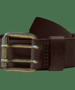 New Fjällräven Singi Two-Pin Belt Leather Brown