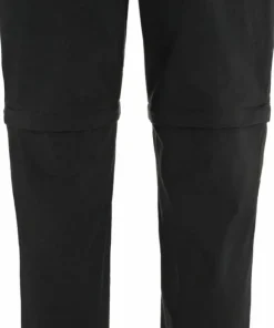 Discount Fjällräven Women's Abisko Hybrid Trail Trousers Zip-Off Black