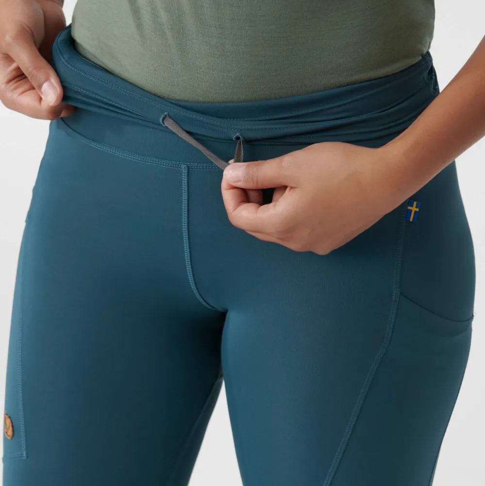 Hot Fjällräven Women's Abisko Trekking Tights Pro Indigo Blue/Iron Grey Indigo Blue-Iron Grey