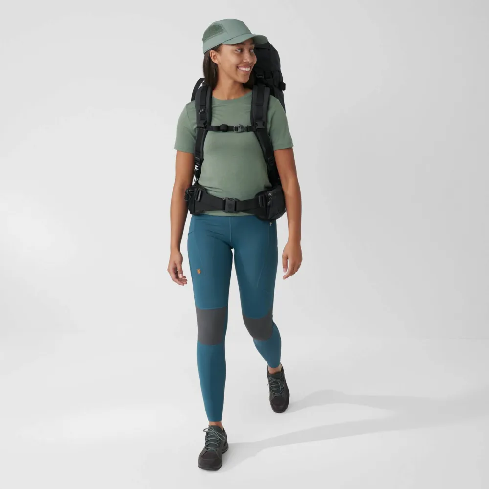 Hot Fjällräven Women's Abisko Trekking Tights Pro Indigo Blue/Iron Grey Indigo Blue-Iron Grey