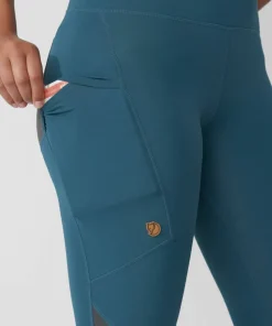 Hot Fjällräven Women's Abisko Trekking Tights Pro Indigo Blue/Iron Grey Indigo Blue-Iron Grey