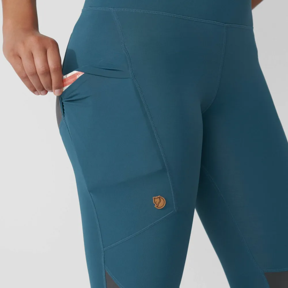 Hot Fjällräven Women's Abisko Trekking Tights Pro Indigo Blue/Iron Grey Indigo Blue-Iron Grey