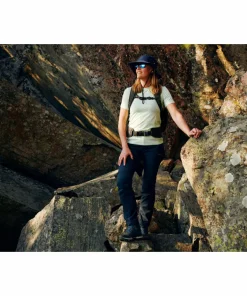 New Fjällräven Women's Abisko Wool Short Sleeve Dark Navy