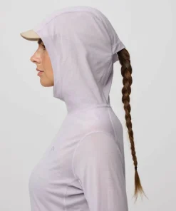 Sale Fjällräven Women's Abisko Wool Hoodie Lavender Mist