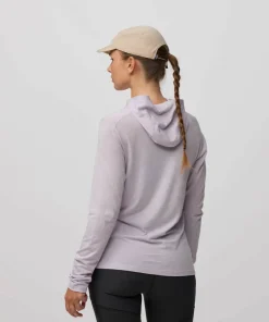 Sale Fjällräven Women's Abisko Wool Hoodie Lavender Mist