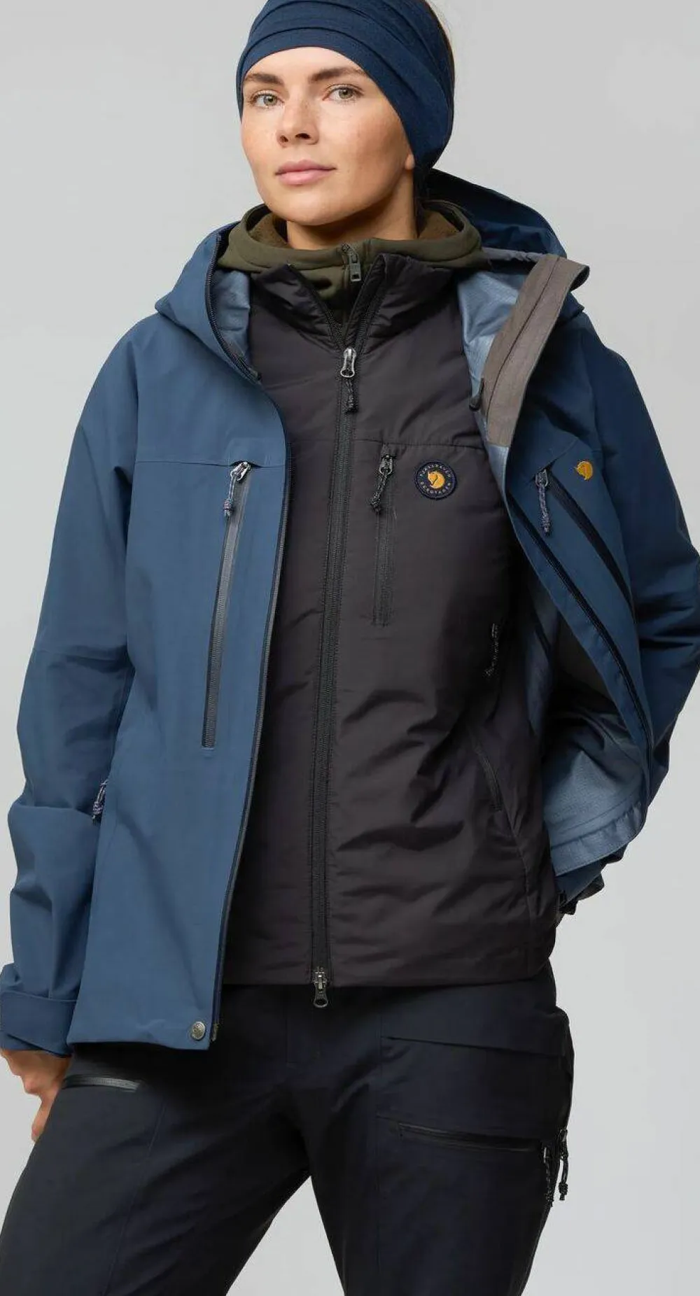 Online Fjällräven Women's Bergtagen GORE-TEX Pro Jacket Mountain Blue