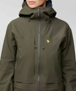New Fjällräven Women's Bergtagen GORE-TEX Touring Jacket Black