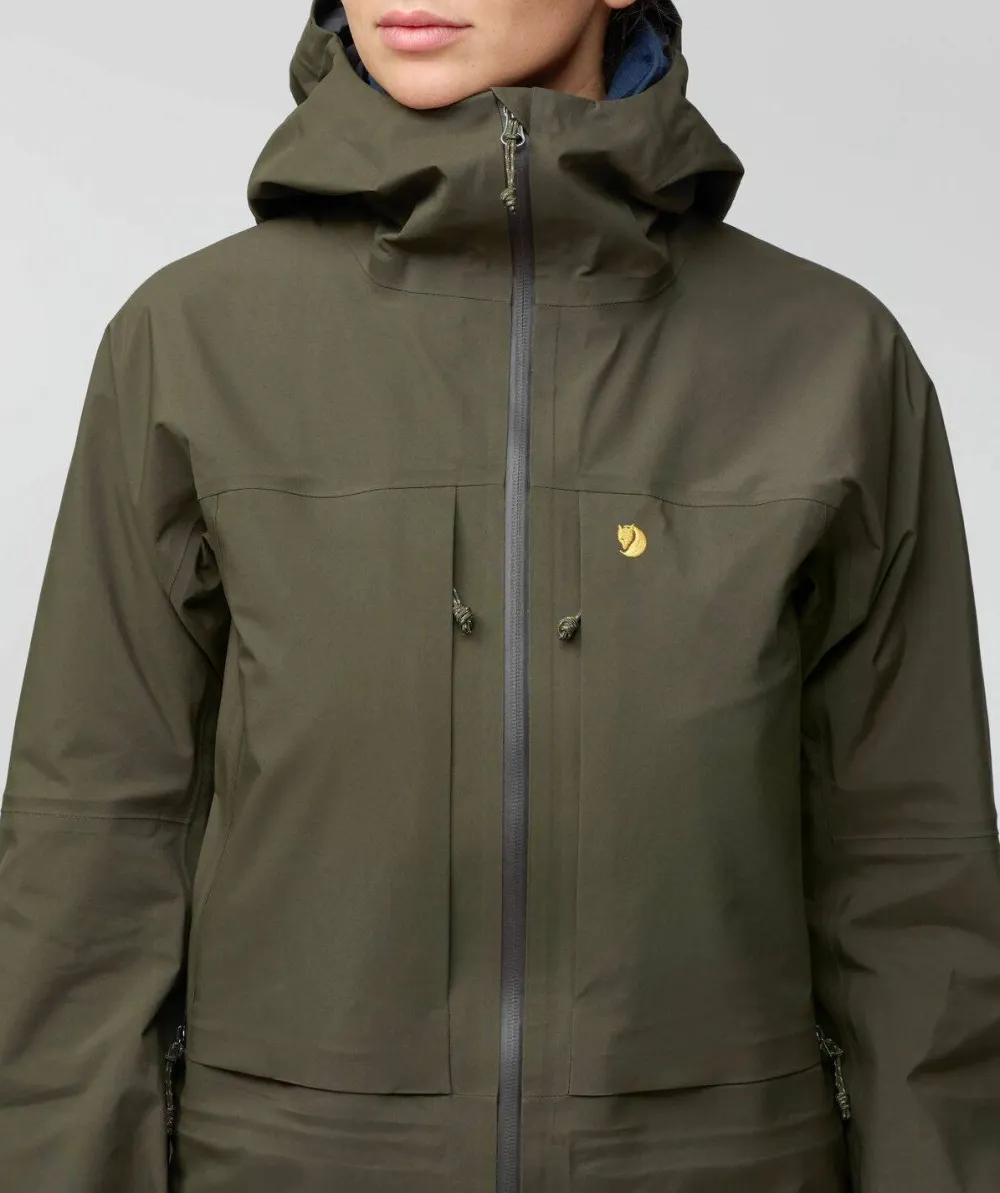 New Fjällräven Women's Bergtagen GORE-TEX Touring Jacket Black