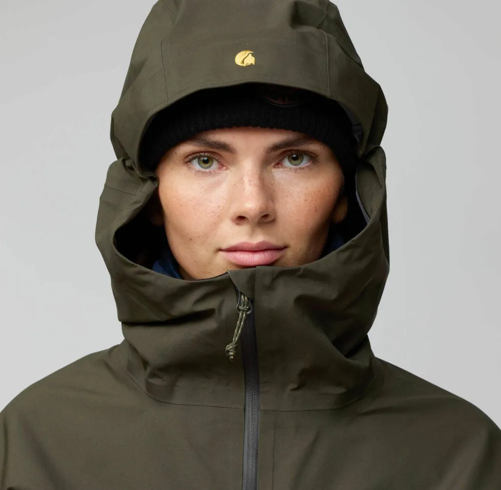 New Fjällräven Women's Bergtagen GORE-TEX Touring Jacket Black
