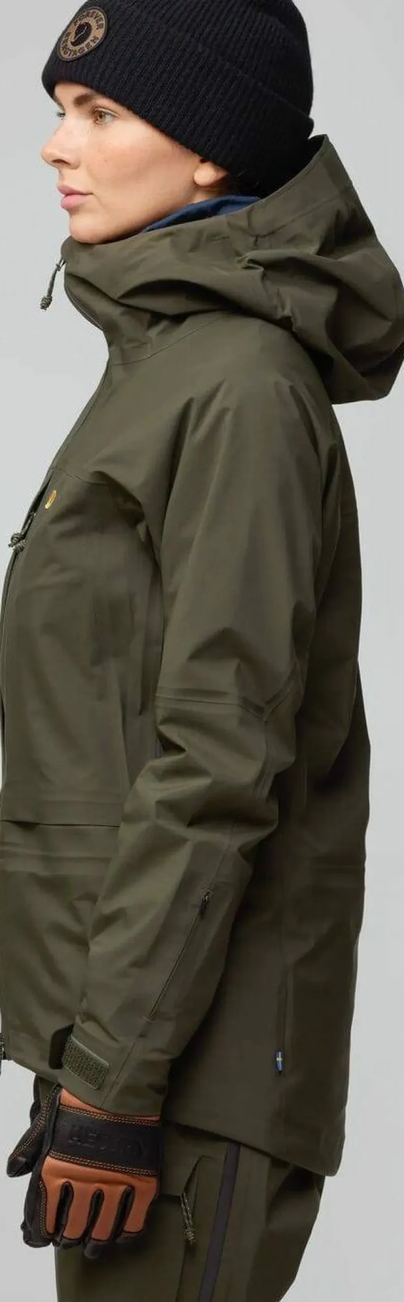 New Fjällräven Women's Bergtagen GORE-TEX Touring Jacket Black