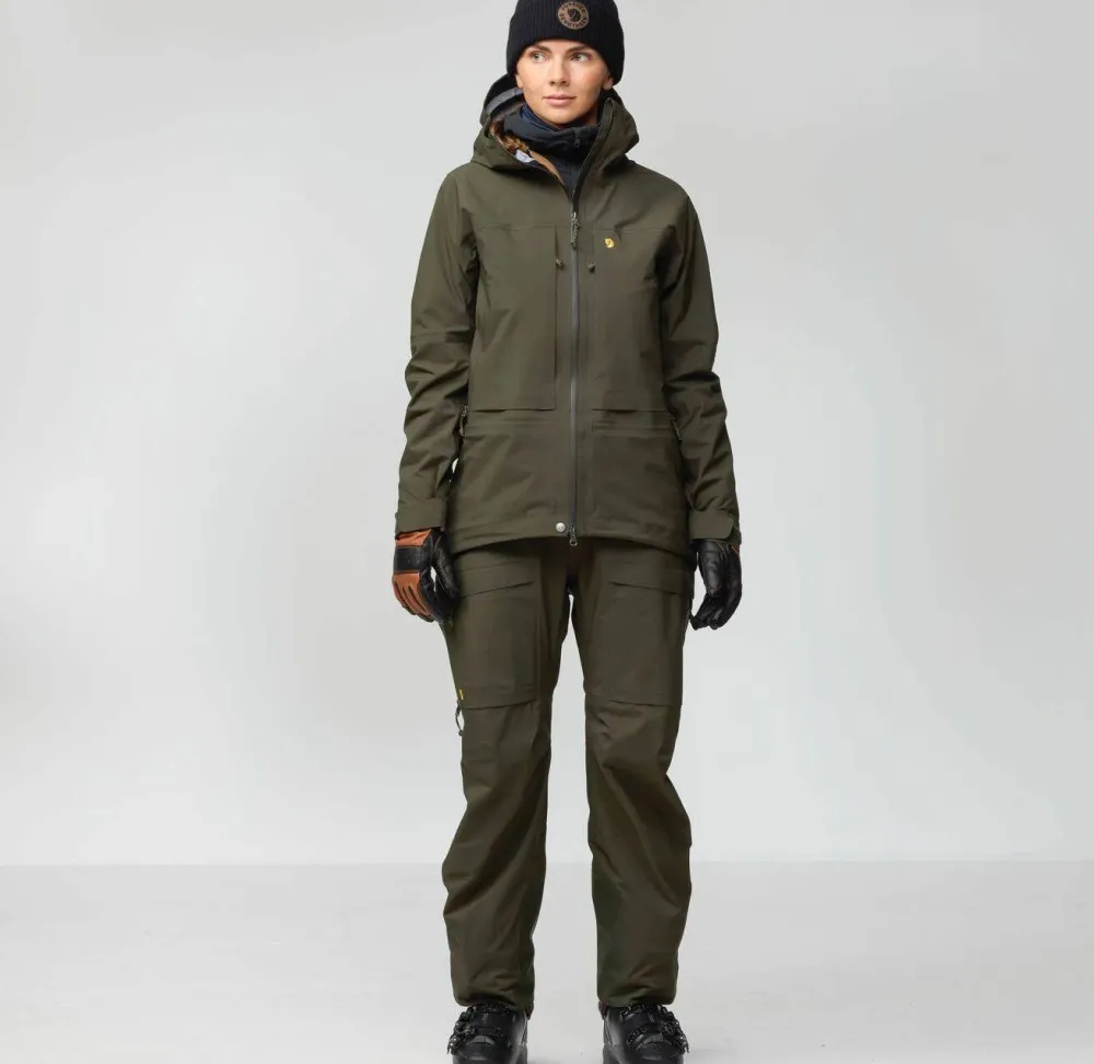 New Fjällräven Women's Bergtagen GORE-TEX Touring Jacket Black