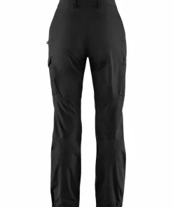 Clearance Fjällräven Women's Kaipak Trousers Curved Black