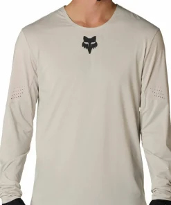 Online Fox Men's Flexair Long Sleeve Jersey Chalk