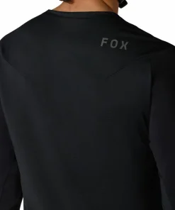 Hot Fox Men's Flexair Long Sleeve Jersey Black