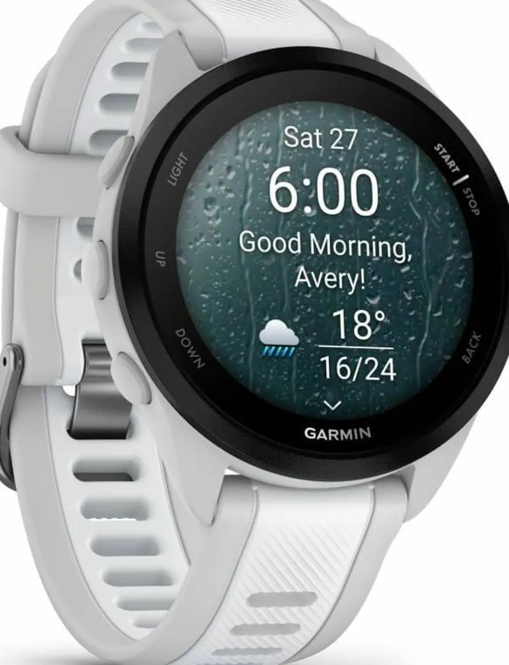Garmin Forerunner 165 Mist Grey/Whitestone