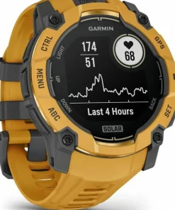 Garmin Instinct 3, Solar, 50mm Green, Gray