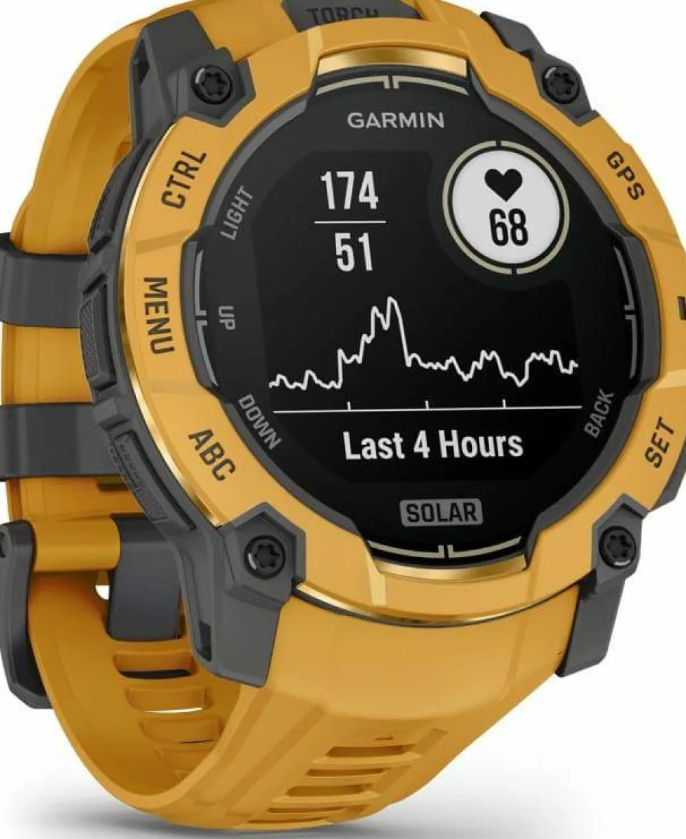 Garmin Instinct 3, Solar, 50mm Green, Gray