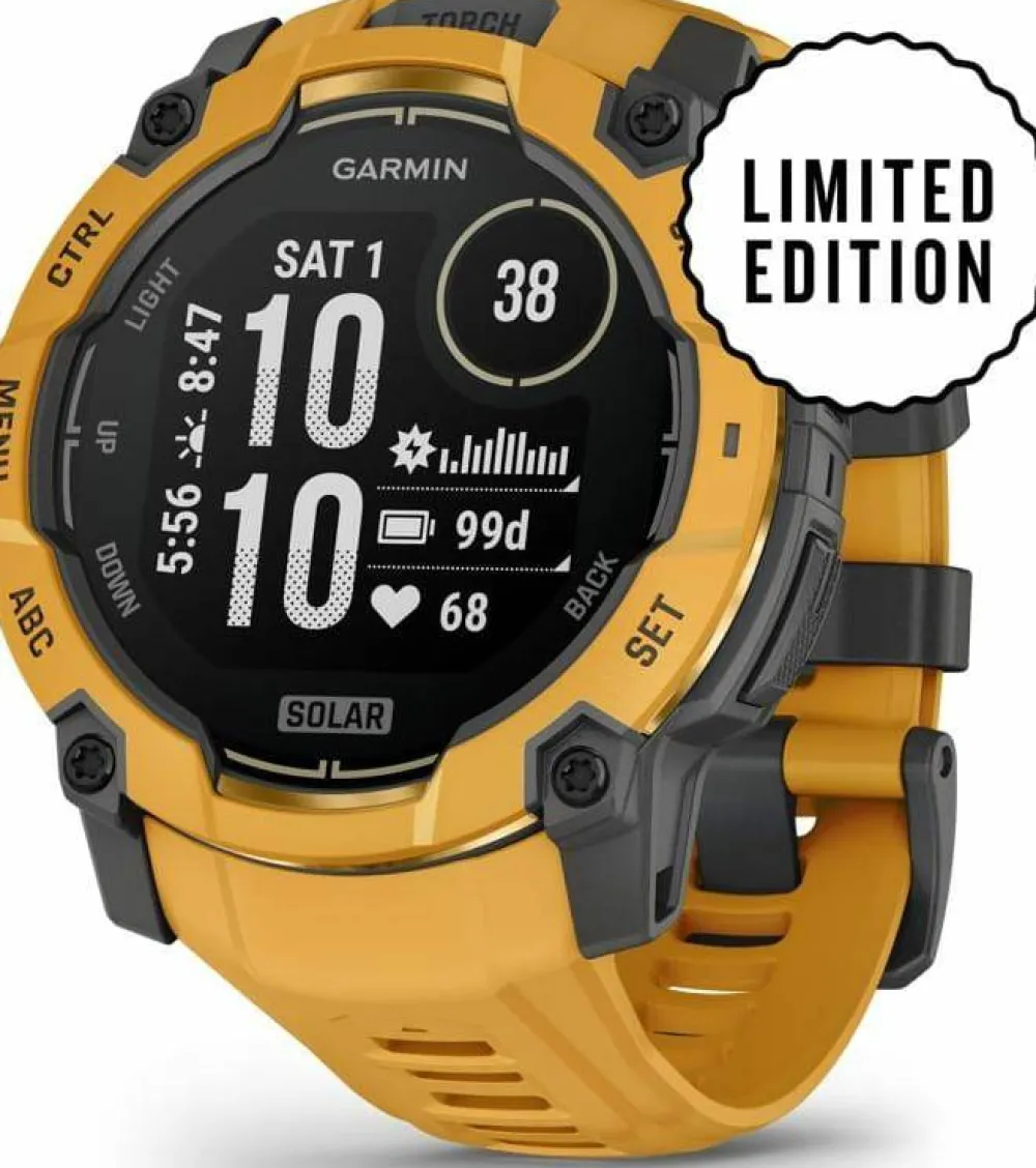Garmin Instinct 3, Solar, 50mm Green, Gray