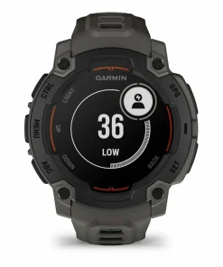 Sale Garmin Instinct E, 45 Mm Black Bezel With Charcoal Band