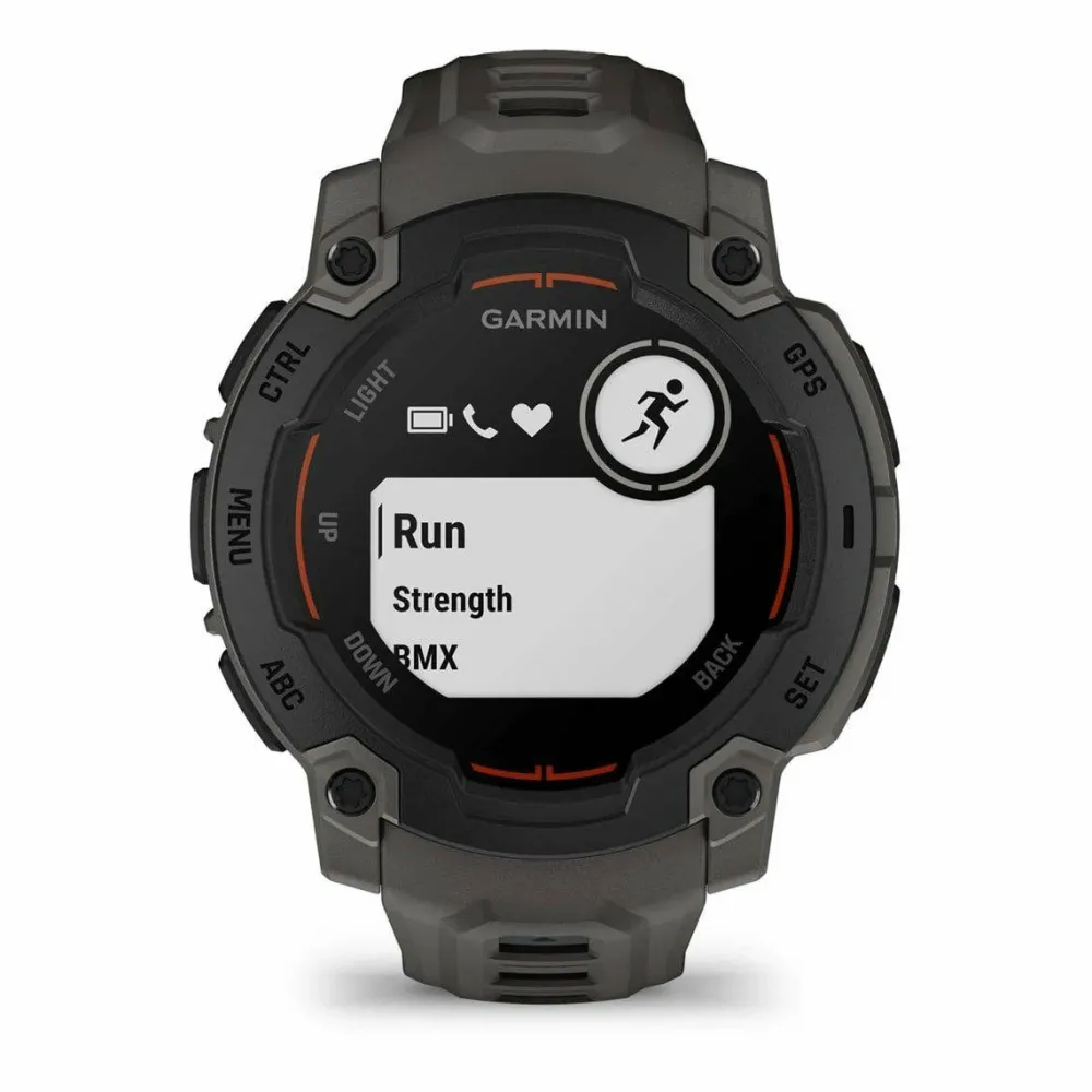 Sale Garmin Instinct E, 45 Mm Black Bezel With Charcoal Band