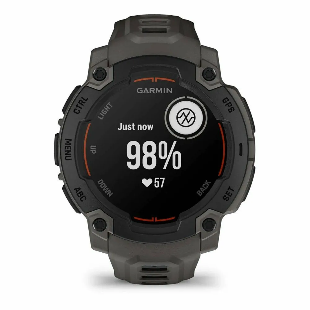 Sale Garmin Instinct E, 45 Mm Black Bezel With Charcoal Band