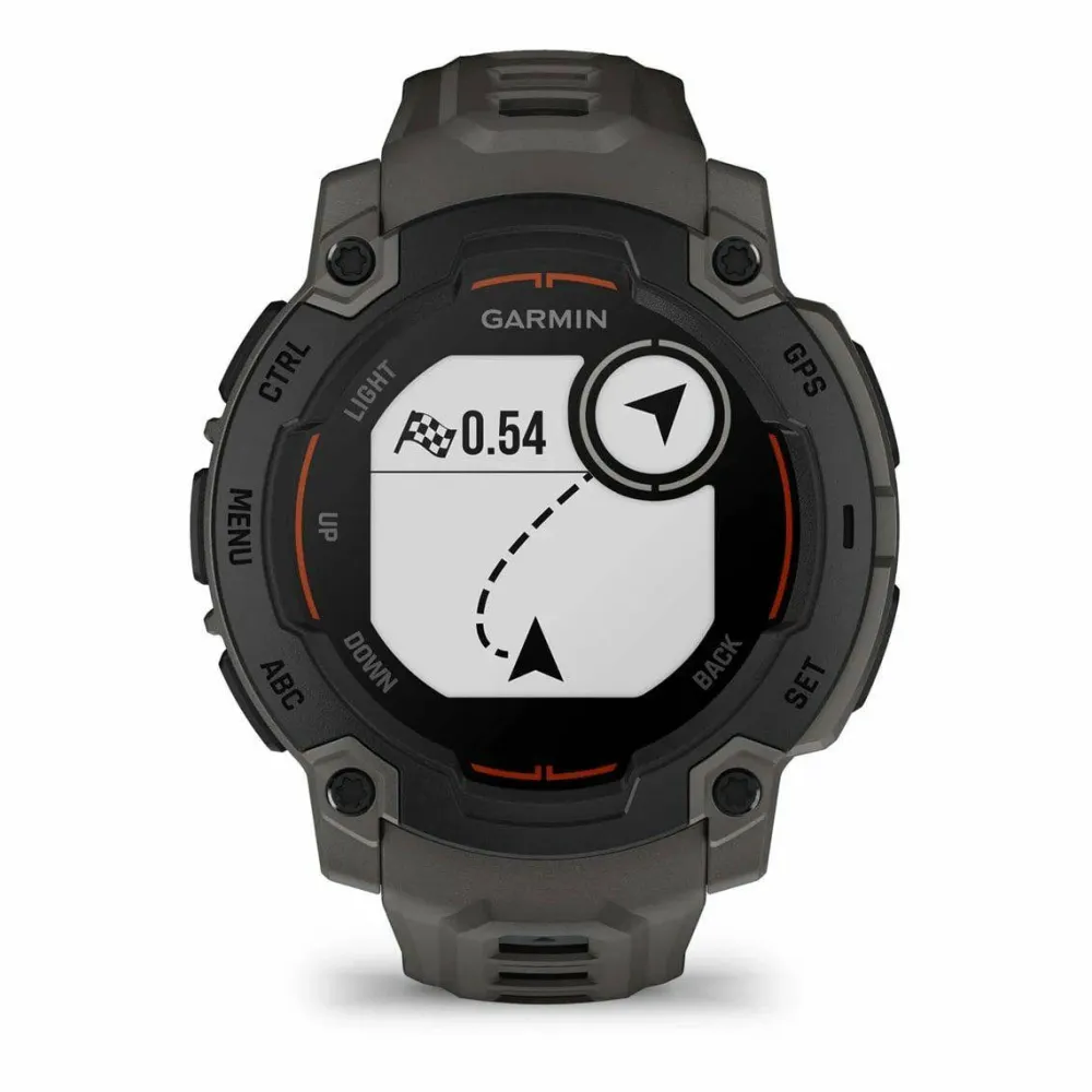 Sale Garmin Instinct E, 45 Mm Black Bezel With Charcoal Band