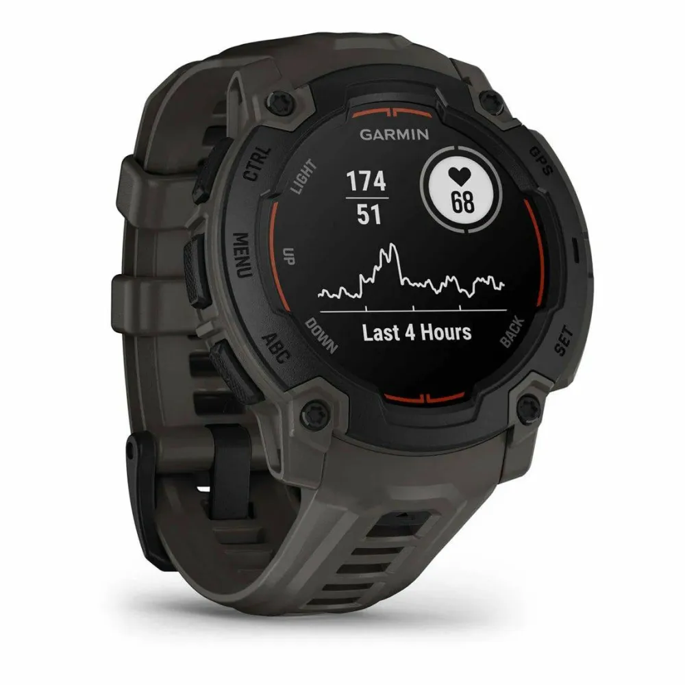Sale Garmin Instinct E, 45 Mm Black Bezel With Charcoal Band