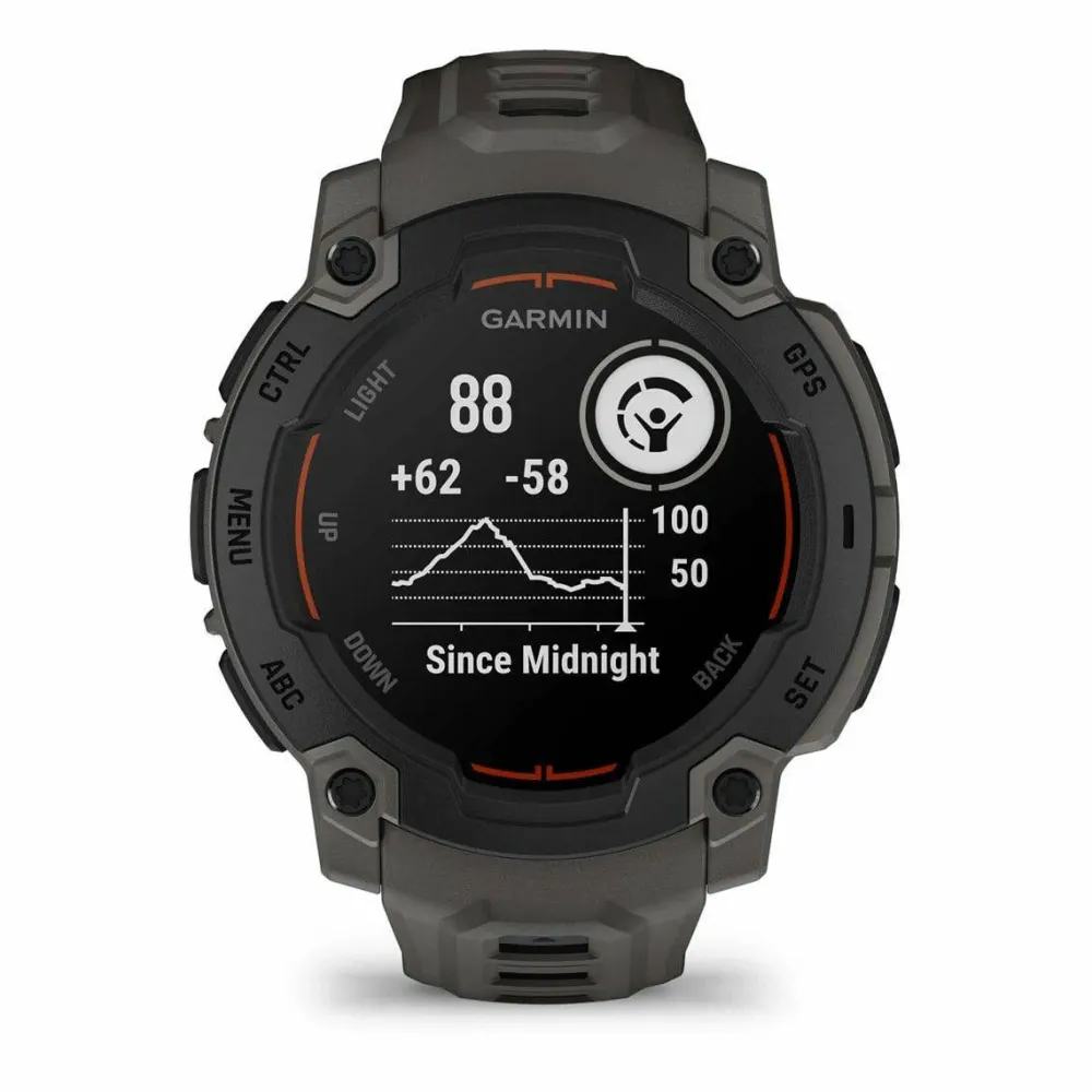 Sale Garmin Instinct E, 45 Mm Black Bezel With Charcoal Band