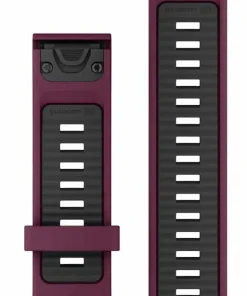 Online Garmin Quickfit Watch Bands Merlot/Graphite Silicone